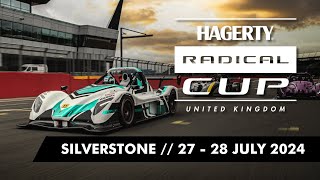 Hagerty Radical Cup UK 2024 Round 5  Silverstone  RACE 2 [upl. by Meta]