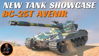 BC 25 t Avenir SHOWCASE  Free event reward  WoT Blitz [upl. by Whitney479]