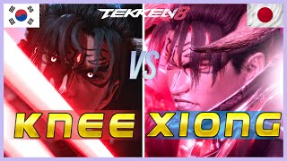 Tekken 8 ▰ KNEE Devil Jin vs XIONG Devil Jin ▰ Mirror Ranked Matches [upl. by Dody]