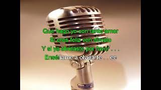 enseñame a olvidar karaoke la firma [upl. by Adnar899]