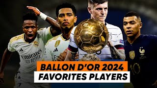 The Top 10 Ballon d’Or favorites 2024 [upl. by Orecic438]