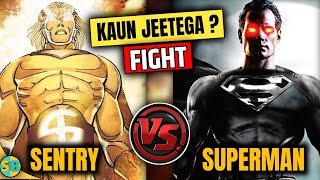 Superman Vs Sentry Ultimate Showdown  Can Sentry Defeat Superman  Super BnP [upl. by Meletius]