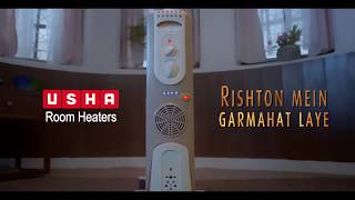 USHA Room Heater Rishton Mein Garmahat Laye [upl. by Yatzeck]