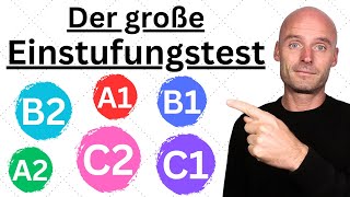 Wie gut ist dein Deutsch wirklich  Teste es jetzt  Einstufungstest Deutsch [upl. by Neztnaj]