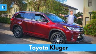 Toyota KlugerHighlander Grande AWD  indepth review amp drive [upl. by Osswald]