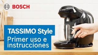 Cómo Usar Tu Cafetera de Cápsulas Bosch TASSIMO Style  Bosch Home España [upl. by Leigha542]