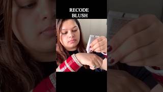 Recode liquid blush review recodemakeup shorts blush [upl. by Nivrag70]