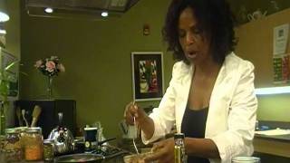 Ethiopian Cuisine how to prepare flaxseed sauce and pasta [upl. by Mccully104]