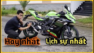 Thay pô nào phù hợp nhất cho Kawasaki Zx25R  Zx25r Akrapovic racing line sound [upl. by Eleanore233]