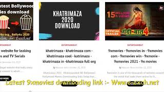 9xmovies  Download latest HD movies from new link eexchnet  9xmovies in  9xmovies win [upl. by Leclair]