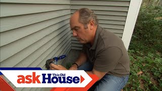 How to Rebuild a Hose Spigot  Ask This Old House [upl. by Chicoine6]