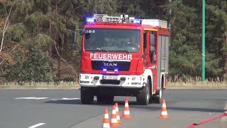 Waldbrand TLF 3000 FF Samtgemeinde Bevensen Ebstorf Ortsfeuerwehr Klosterflecken Ebstorf [upl. by Ellehcan]