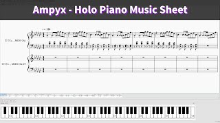 Ampyx  Holo Piano Music Sheet [upl. by Schlicher]