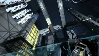 Portal 2 Walkthrough Chapter 4 The Surprise [upl. by Alfeus75]