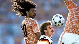 Rudi Völler vs Ruud Gullit 1986  Germany x vs Netherlands [upl. by Kcirdaed]