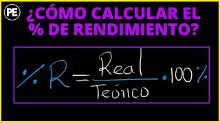 EJERCICIOS RESUELTOS  RENDIMIENTO de una reacción química [upl. by Leahcimnaj751]