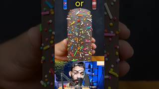 IMPOSSIBLE CHALLENGE PEPSI OR DR PEPER CAN YOU GUESS THIS shorts short cakeorfakechallenge [upl. by Ecirtram]