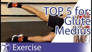 Top 5 Gluteus Medius Exercises [upl. by Ernestine]