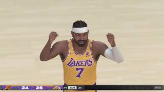 NBA 2k24 PS5 online game Suns vs Lakers game 5 BoogMatic725 vs Rico50 Lakers lead series 32 [upl. by Legnaesoj]