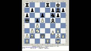 Aleksjuk Andrey vs Amonatov Farrukh  Moscow Chess SF 2002 Russia [upl. by Cocke]