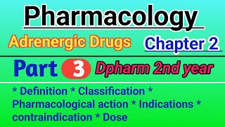 Adrenergic drugs in hindi  Peripheral nervous system in Hindi Pharmacology Chapter 2 in hindi [upl. by Alissa]