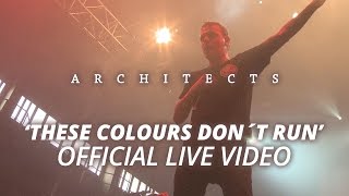 Architects  These Colours Don´t Run Official HD Live Video [upl. by Karwan635]