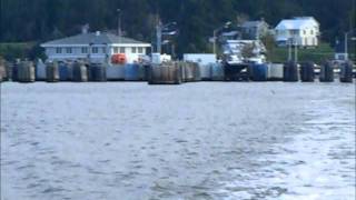 Jamestown  Surry Ferry Ride Virginia [upl. by Anirok]