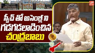 CM Chandrababu NoN Stop Speech IN Assembly  YS Jagan  DY CM Pawan Kalyan  TDP  YOYO AP Times [upl. by Aisenat739]