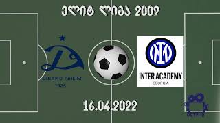 DINAMOS AKADEMIA 2 vs INTERIS AKADEMIA 2009 16042022 [upl. by Shue864]