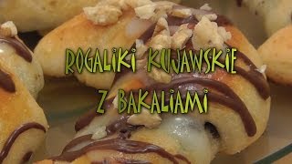 Rogaliki kujawskie z makiem i bakaliami  smakkujawpl HD [upl. by Idnat]