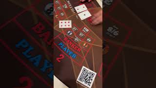 75000 Baccarat hand xposed casinogames baccarat [upl. by Auburn]