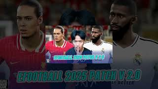 Efootball 2025 ePATCH 20 INSTALL [upl. by Osyth618]