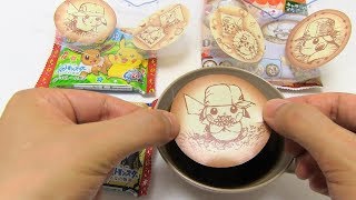 Pokemon Wafers Chocolate and Latte Art Sheet [upl. by Howland]