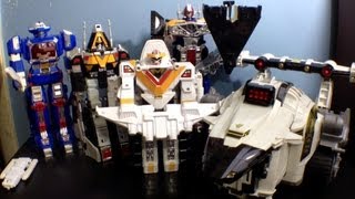 Power Rangers Season 6 Zords Toy Reviews  Space [upl. by Eive]