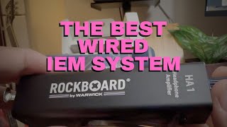 Rockboard HA1  Wired InEar Monitor [upl. by Eentruoc532]