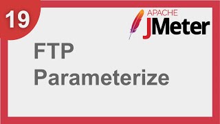 JMeter Beginner Tutorial 19  How to parameterize FTP test [upl. by Sucramrej]