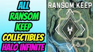 All Ransom Keep Collectibles  Halo Infinite [upl. by Tena]