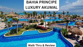 Bahia Príncipe Luxury Akumal  Walk thru and Review [upl. by Elia]