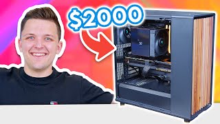 My 2000 Video Editing PC Build 2023 😄 ft Fractal North  i5 14600K [upl. by Worrad]