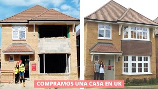 COMPRAMOS una CASA en INGLATERRA  New build house in UK  Española en Inglaterra [upl. by Schnapp]