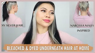 BLEACHING The Underlayers Of My Hair At Home  Sorry Brad Mondo  Part 2 [upl. by Sueahccaz]