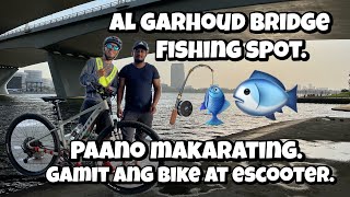 Al garhoud bridge fishing spot paanomakaratingsaalgarhoudbridgefishingspot kamasterangleruae [upl. by Yggep]