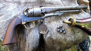 Loading the 1860 Army Revolver [upl. by Cronin]