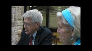 Virgin Vegan author Linda Long talks with Dr Caldwell Esselstyn Jr and his wife Ann [upl. by Eiuqcaj]