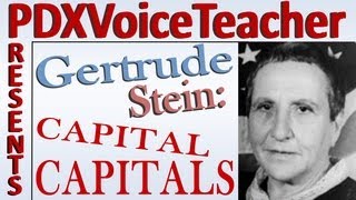 Gertrude Stein  Capital Capitals [upl. by Yrnehnhoj]