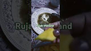 rujak mangga thailand shortvideo [upl. by Nayd]