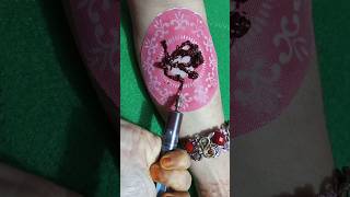 😍 How to Apply Mehandi Sticker mehandikadesign shorts tiktokvideo [upl. by Asa]