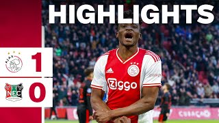 Three points at home 🔒  Highlights Ajax  NEC  Eredivisie [upl. by Chaker287]