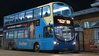 Absolute Beast First South Yorkshire Volvo B9TL Wright Eclipse Gemini 2 Route 120 36275 BN12 TCO [upl. by Clava]