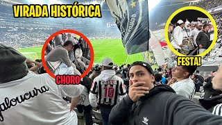 REACT DENTRO TORCIDA VISITANTE NA ARENA CORINTHIANS  CORINTHIANS 2x0 ATLÉTICO MINEIRO [upl. by Atnaloj448]